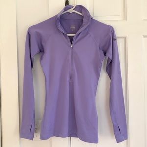 Nike Athletic Runners Top Activewear Sport Zip Jacket